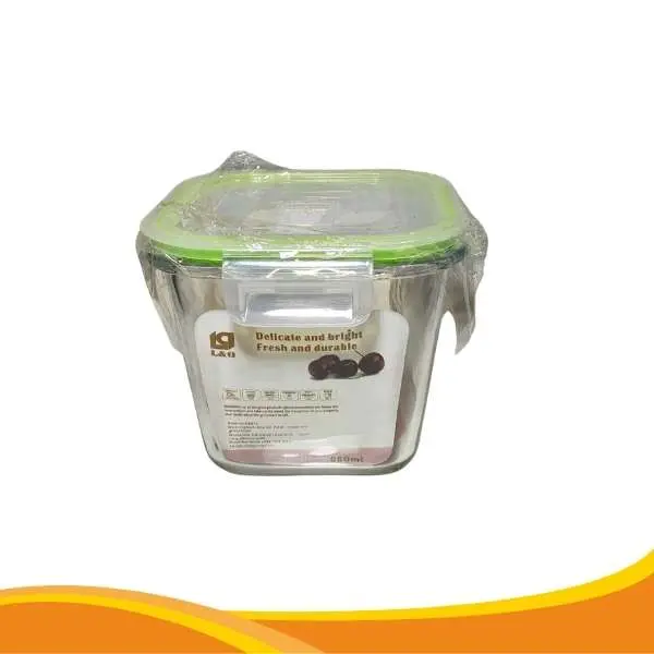 Taper hermetico de vidrio